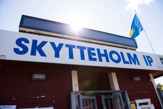 Exteriör av Skytteholms entré
