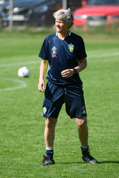 Förbundskapten Pia Sundhage