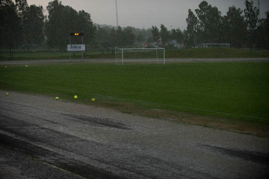 Matchen i division 2 mellan IFK Hässleholm och Lunds BK i