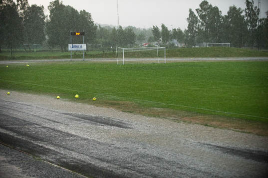 Matchen i division 2 mellan IFK Hässleholm och Lunds BK i