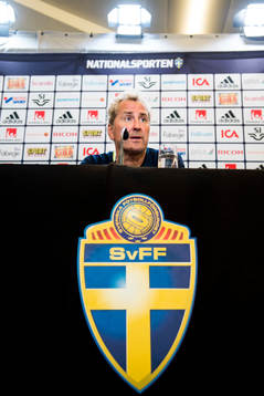 Förbundskapten Erik Hamrén