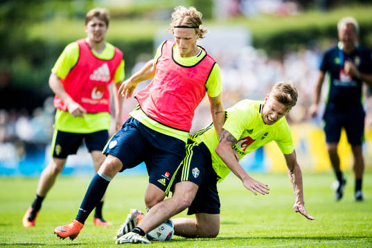 Oscar Hiljemark och Pontus Wernbloom