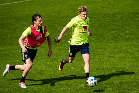 Albin Ekdal och Emil Forsberg