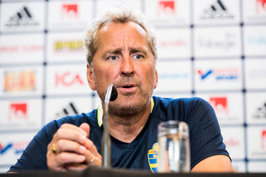 Förbundskapten Erik Hamrén