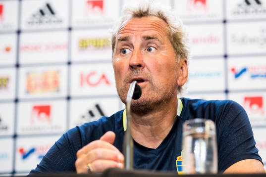Förbundskapten Erik Hamrén