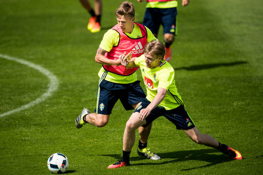 Pontus Wernbloom och Emil Forsberg