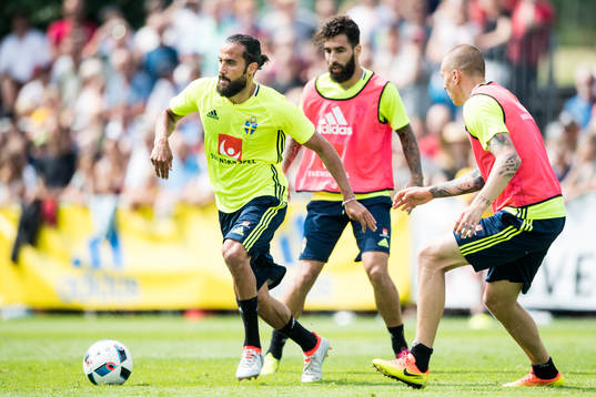 Erkan Zengin, Jimmy Durmaz och Victor Nilsson Lindelöf