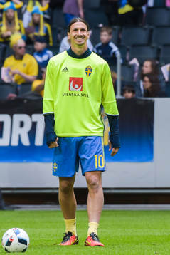 Sveriges Zlatan Ibrahimovic