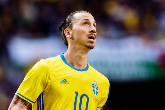 Sveriges Zlatan Ibrahimovic