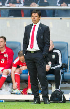 Wales förbundskapten Chris Coleman