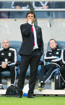 Wales förbundskapten Chris Coleman