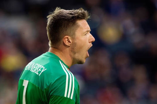 Wales målvakt Wayne Hennesey
