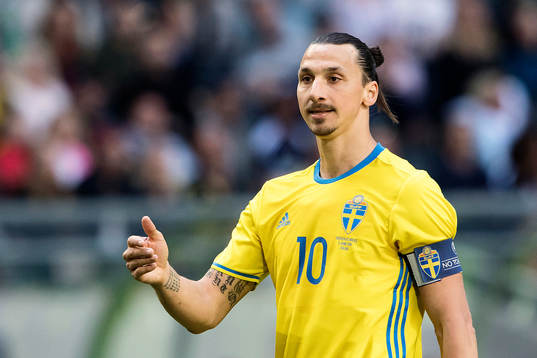 Sveriges Zlatan Ibrahimovic
