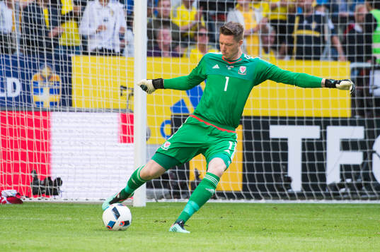 Wales målvakt Wayne Hennesey