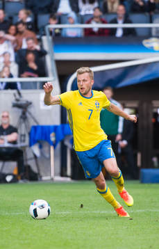 Sveriges Sebastian Larsson