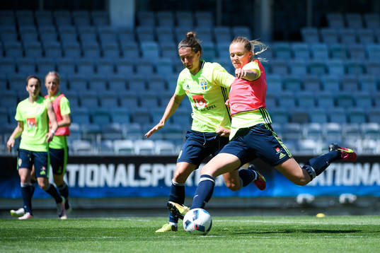 Lina Nilsson och Fridolina Rolfö