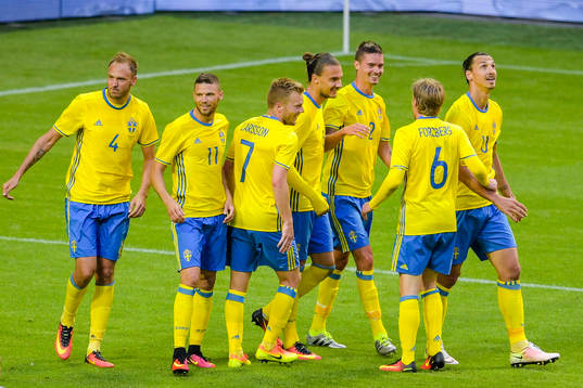 Sveriges Andreas Granqvist , Marcus Berg , Sebastian