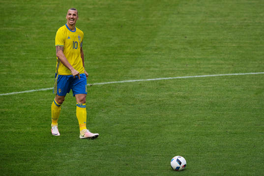 Sveriges Zlatan Ibrahimovic