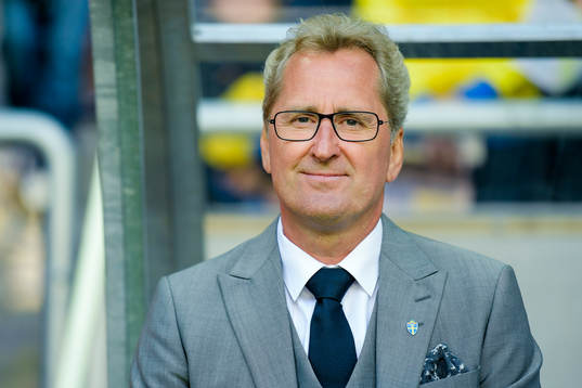 Sveriges förbundskapten Erik Hamrén