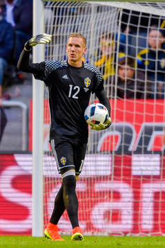 Sveriges målvakt Robin Olsen