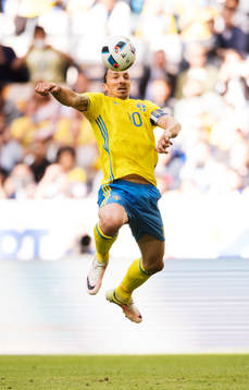 Sveriges Zlatan Ibrahimovic