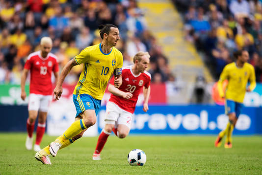 Sveriges Zlatan Ibrahimovic