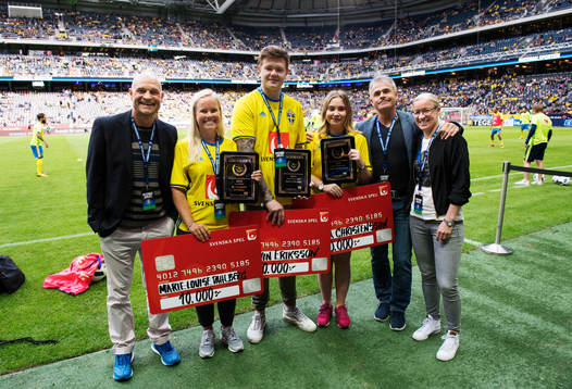 Marie-Louise Dahlberg, Kevin Eriksson och Julia