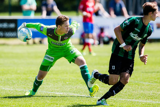Helsingborgs målvakt Kalle Joelsson