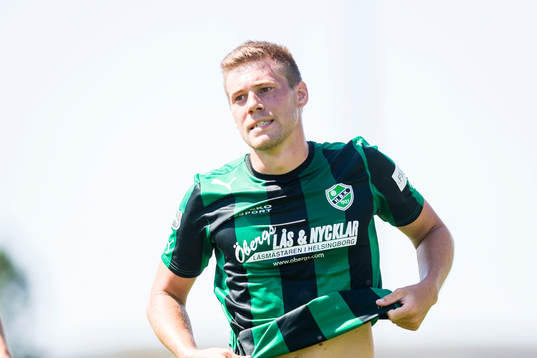 Högaborgs Erik Andersson deppar