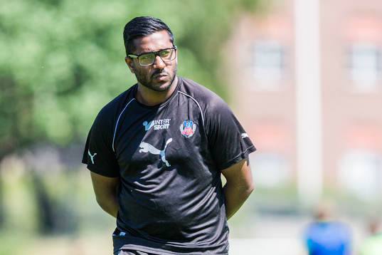 Helsingborgs tränare Alexander Tengryd