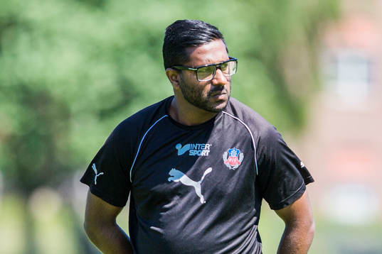 Helsingborgs tränare Alexander Tengryd