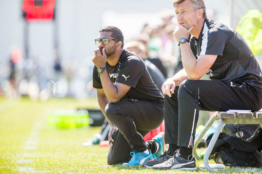 Helsingborgs tränare Alexander Tengryd