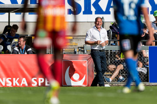Halmstads tränare Jan Jönsson