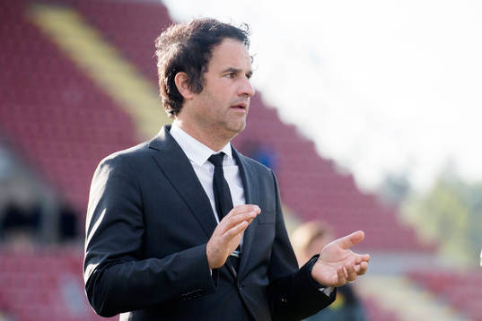 GAIS tränare Benjamin Westman tackar klacken