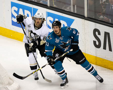 Bläddra bland fler bilder av Ishockey, NHL, final 4, San Jose Sharks - Pittsburgh Penguins