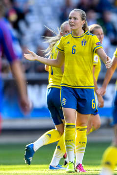 Sveriges Magdalena Eriksson deppar