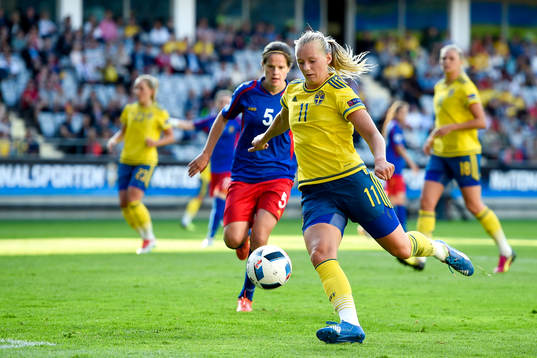Sveriges Stina Blackstenius