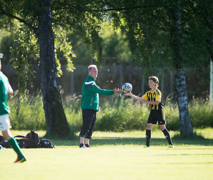 i matchen för pojkar födda 2002 mellan IFK Hässleholm