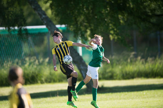 i matchen för pojkar födda 2002 mellan IFK Hässleholm