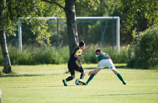 i matchen för pojkar födda 2002 mellan IFK Hässleholm