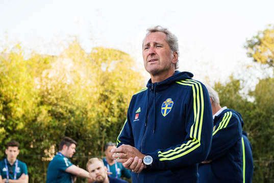 Förbundskapten Erik Hamrén