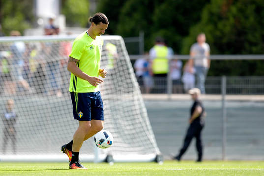 Sveriges Zlatan Ibrahimovic