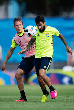 Ludwig Augustinsson och Jimmy Durmaz