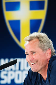 Förbundskapten Erik Hamrén
