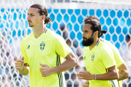 Zlatan Ibrahimovic och Erkan Zengin