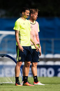 Zlatan Ibrahimovic och Pontus Jansson