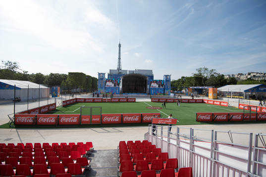 Översikt fan zone