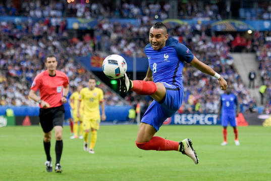 Frankrikes Dimitri Payet