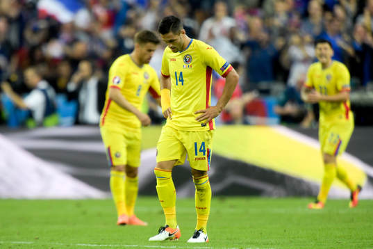 Rumäniens Florin Andone deppar