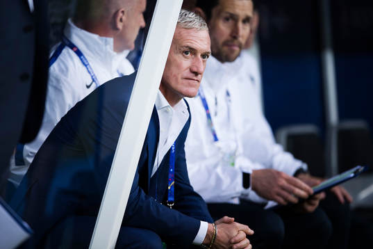 Frankrikes förbundskapten Didier Deschamps